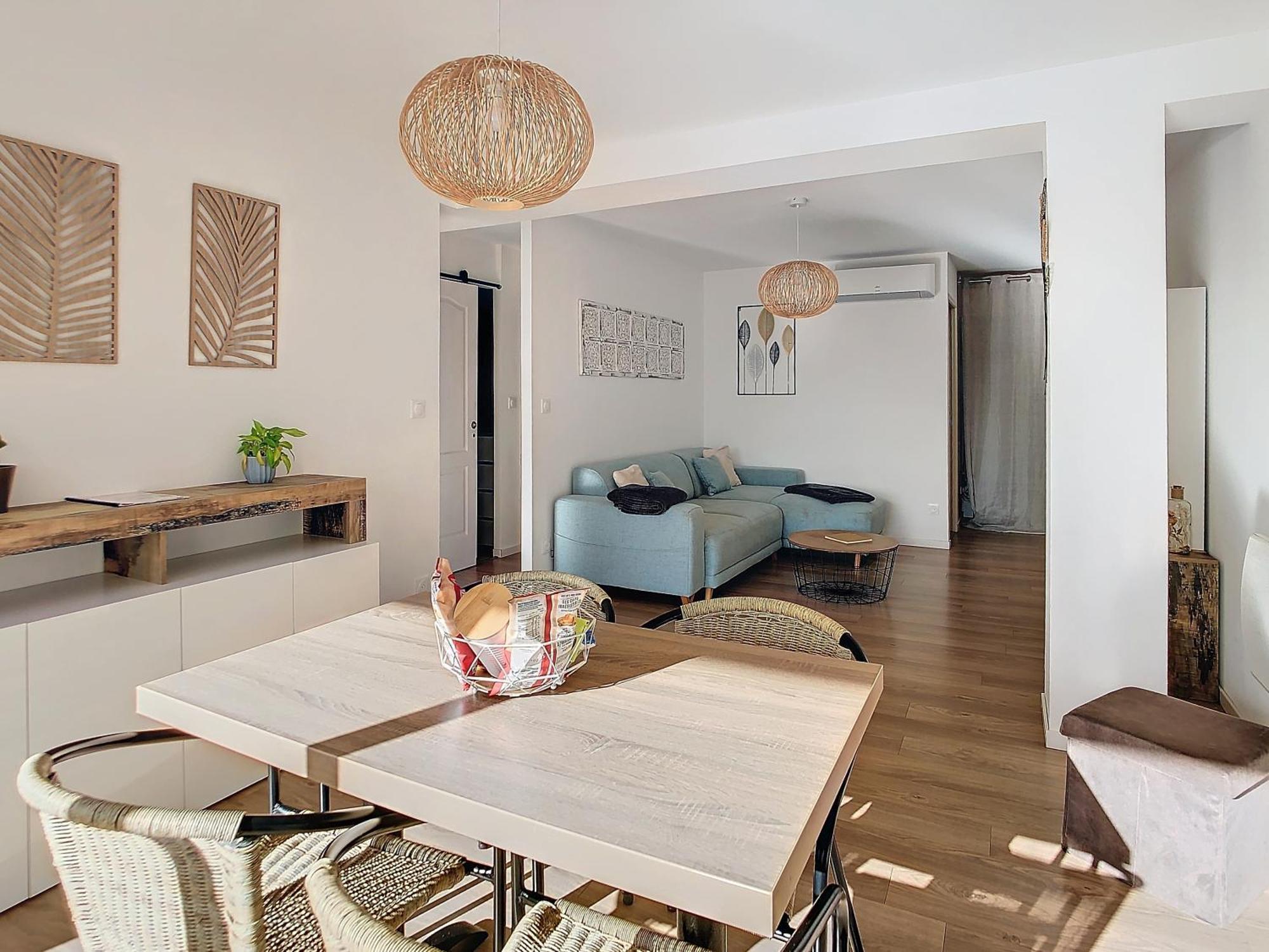 Le Canal - Appartement Avec Vue 4 Personnes La Redorte Bagian luar foto