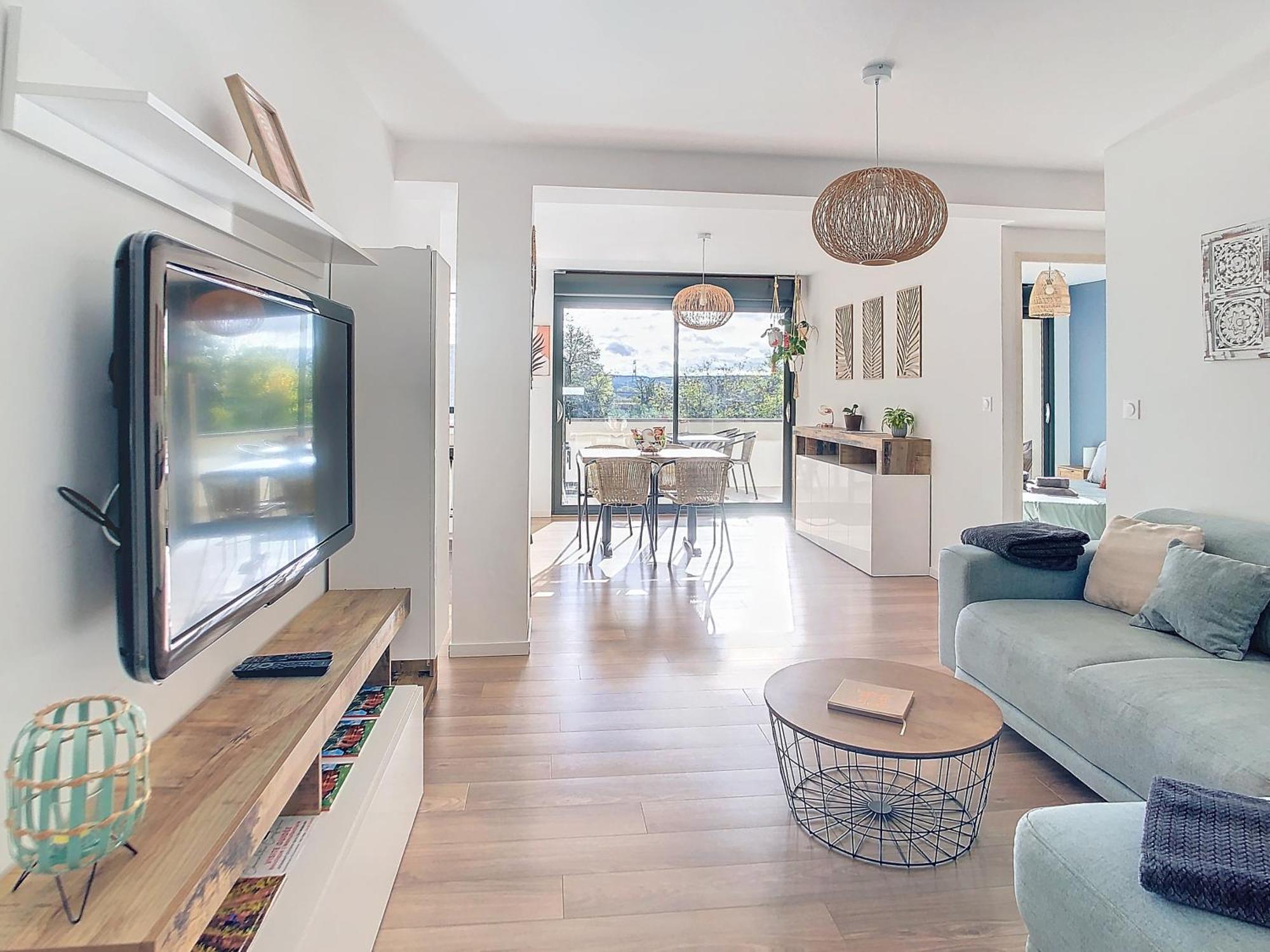 Le Canal - Appartement Avec Vue 4 Personnes La Redorte Bagian luar foto